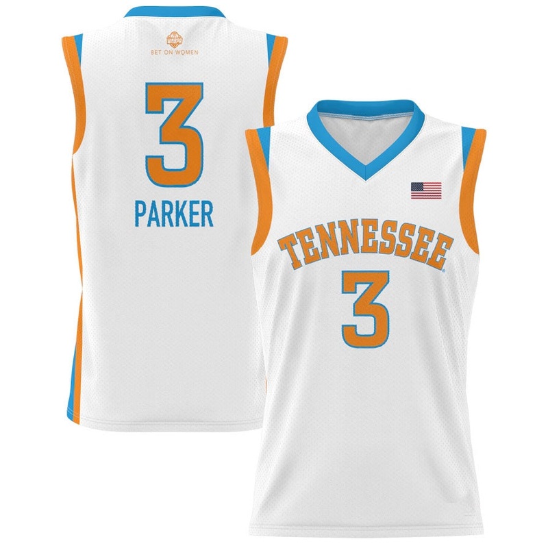 T.Volunteers #3 Candace Parker GameDay Greats Unisex Lightweight Basketball Alumni Jersey – White College Jerseys