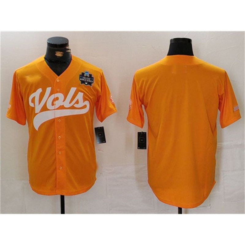 T.Volunteers Orange With Patch Stitched American College Jerseys