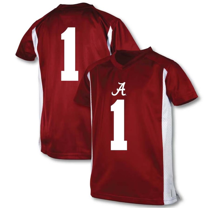 #1 A.Crimson Tide Garb Football Jersey – Crimson Stitched American College Jerseys