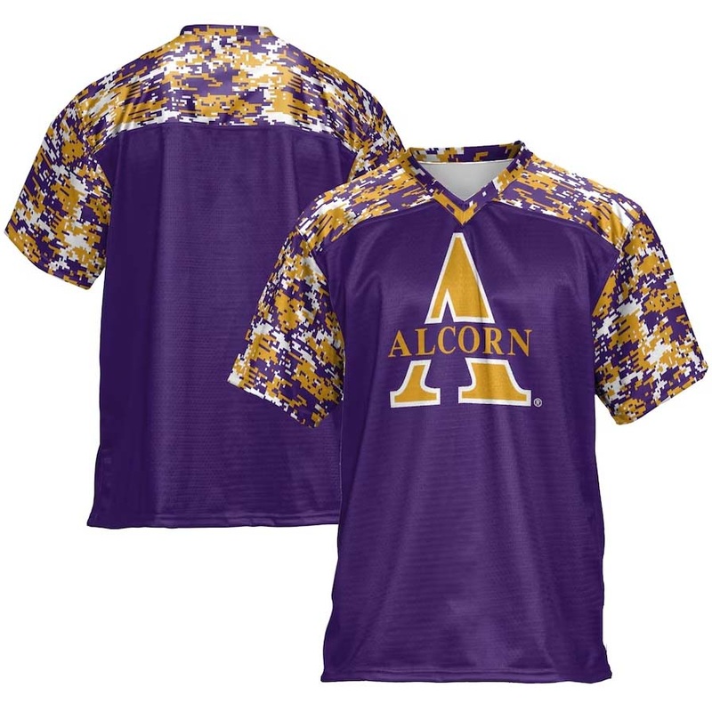 #1 A.State Braves GameDay Greats Football Jersey – Purple American College Jerseys