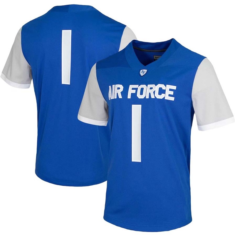 #1 AF.Falcons Untouchable Game Jersey – Royal Stitched American College Jerseys