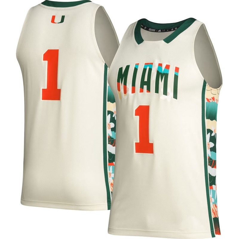 #1 M.Hurricanes Honoring Black Excellence Basketball Jersey – Khaki American College Jerseys