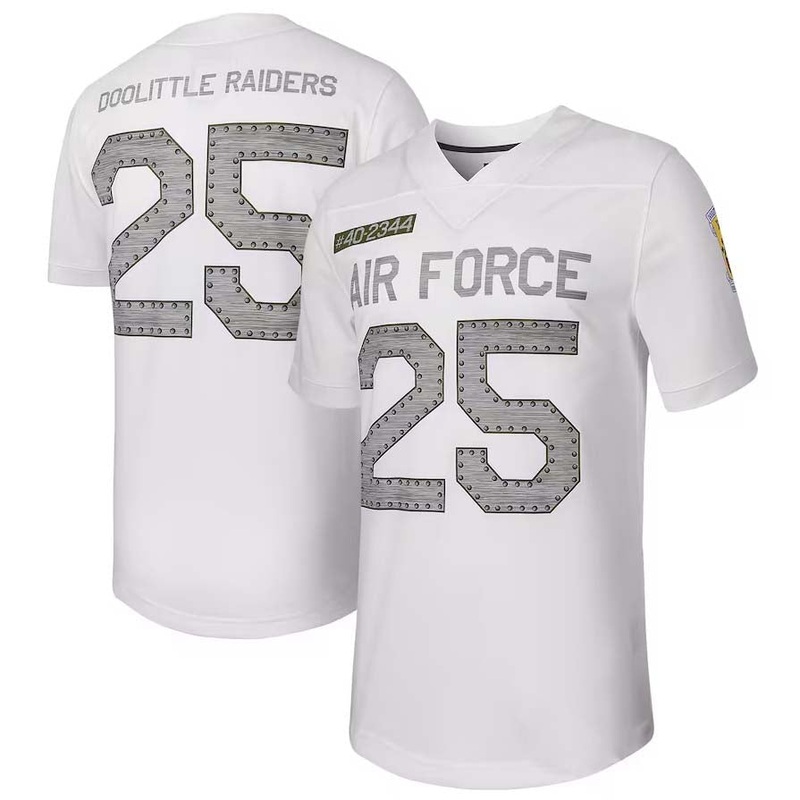 #25 AF.Falcons Untouchable Football Replica Jersey – White Stitched American College Jerseys