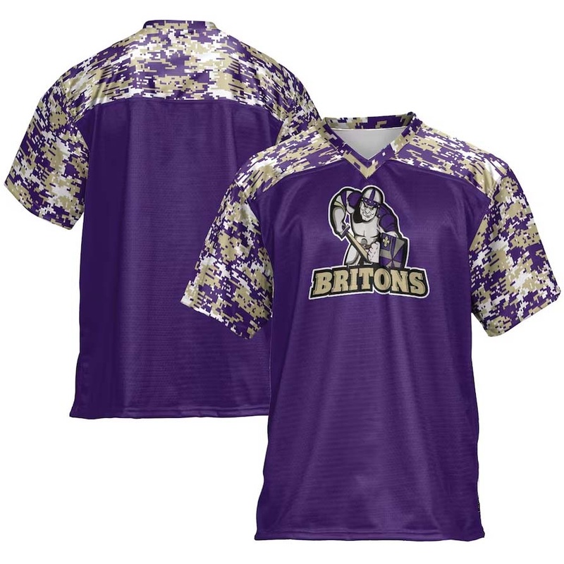 A.Britons GameDay Greats Football Jersey – Purple American College Jerseys