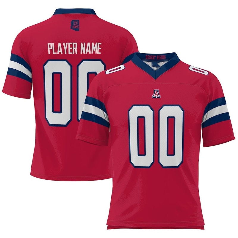 Custom A.Wildcats GameDay Greats NIL Pick-A-Player Football Jersey – Red Stitched American College Jerseys
