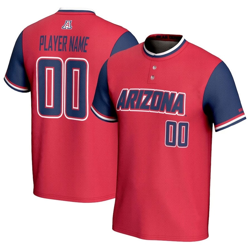 Custom A.Wildcats GameDay Greats NIL Pick-A-Player Lightweight Softball Jersey – Red Stitched American College Jerseys