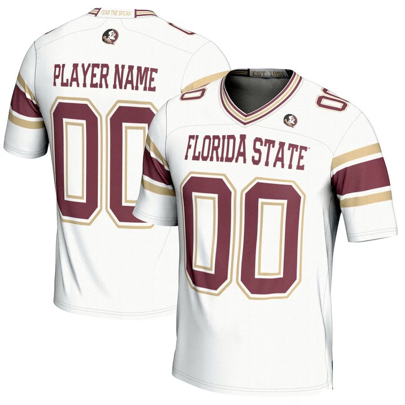 Custom F.State Seminoles GameDay Greats NIL Pick-A-Player Football Jersey – Maroon American College Jerseys