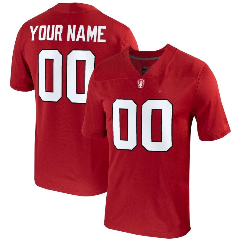 Custom S.Cardinal Football Custom Game Jersey – Cardinal American College Jerseys