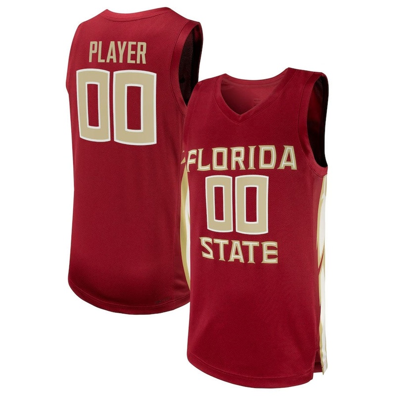 F.State Seminoles Unisex NIL Pick-A-Player Basketball Jersey – Garnet American College Jerseys