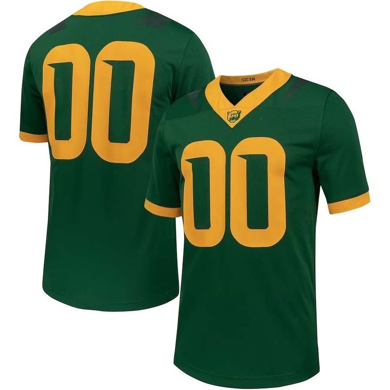 #00 B.Bears Untouchable Football Replica Jersey – Green Stitched American College Jerseys