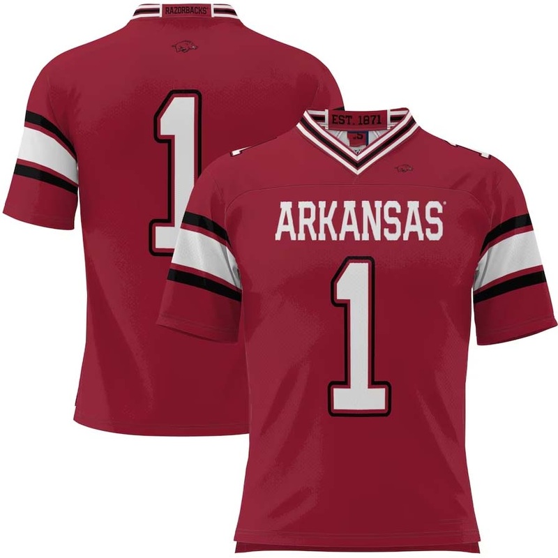 #1 A.Razorbacks GameDay Greats Football Jersey – Cardinal Stitched American College Jerseys