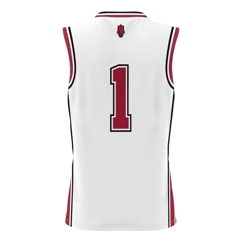 #1 A.Razorbacks GameDay Greats Lightweight Basketball Jersey – White Stitched American College Jerseys