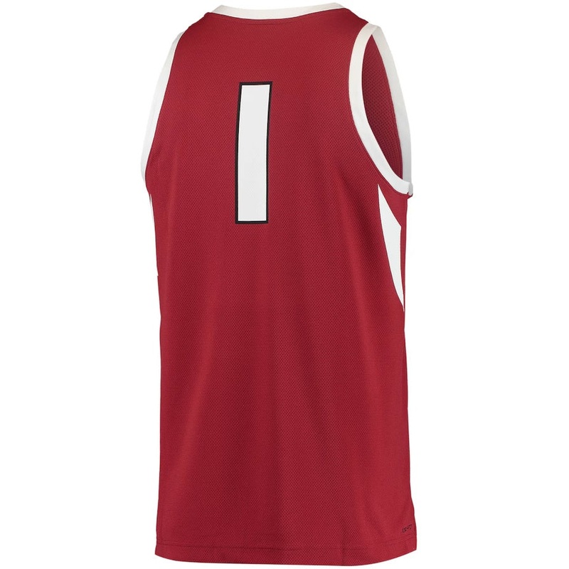 #1 A.Razorbacks Replica Jersey – Crimson Stitched American College Jerseys