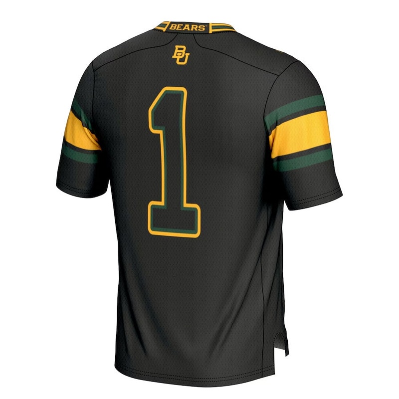 #1 B.Bears GameDay Greats Football Jersey – Black Stitched American College Jerseys