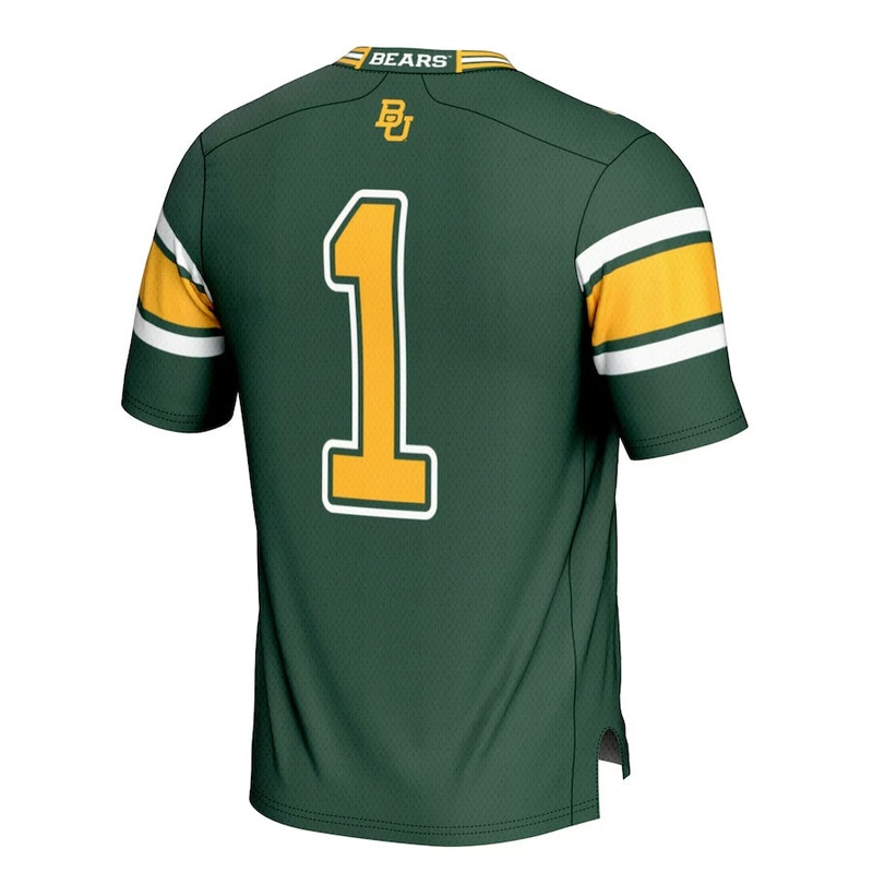 #1 B.Bears GameDay Greats Football Jersey – Green Stitched American College Jerseys