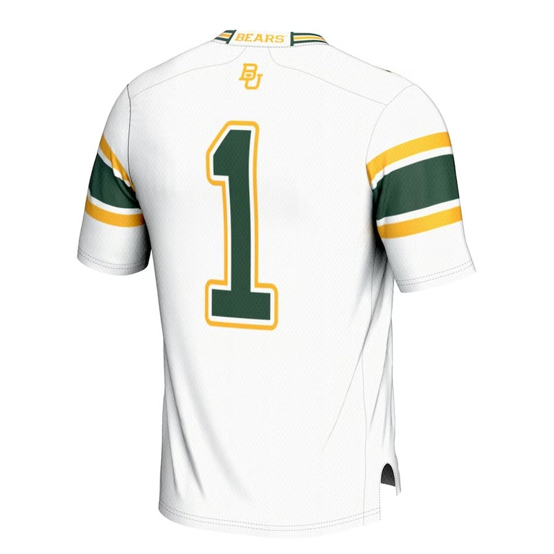 #1 B.Bears GameDay Greats Football Jersey – White Stitched American College Jerseys
