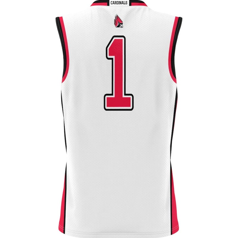 #1 B.State Cardinals GameDay Greats Lightweight Basketball Jersey – White Stitched American College Jerseys