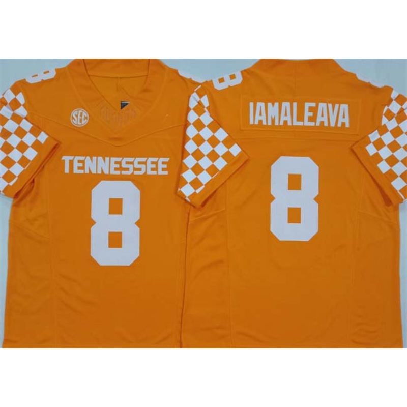 T.Volunteers #8 Nico Iamaleava Orange F.U.S.E. Stitched Stitched American College Jerseys