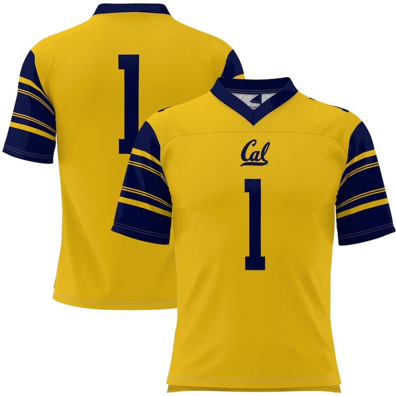 #1 C.Bears GameDay Greats Football Jersey – Gold American College Jerseys