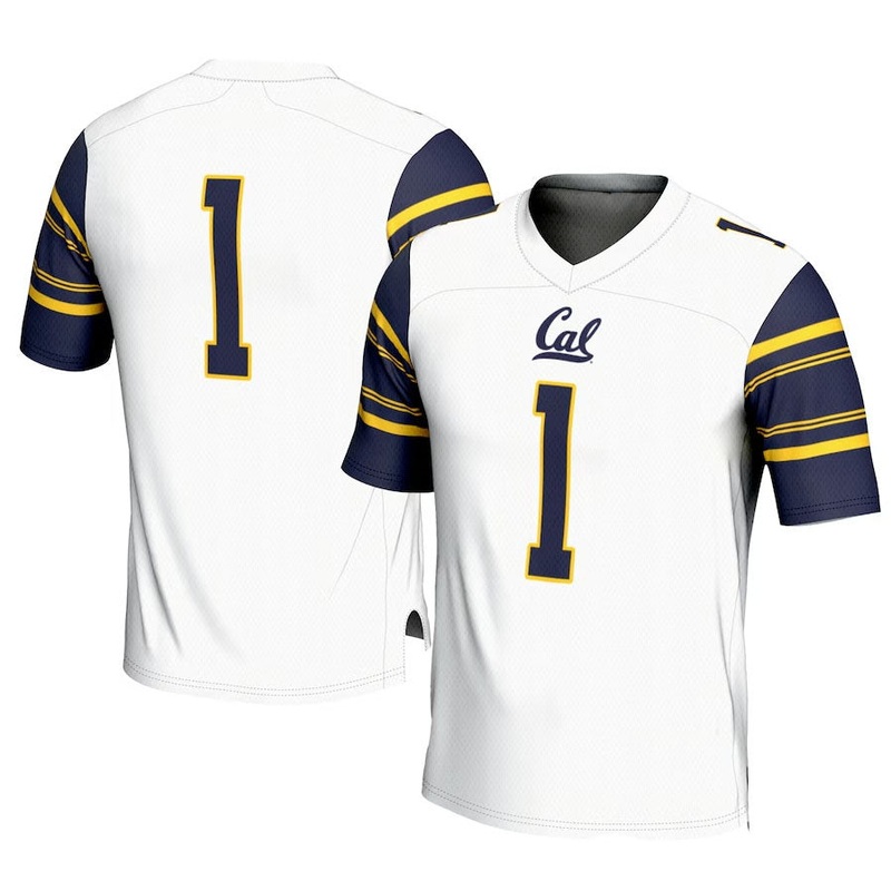 #1 C.Bears GameDay Greats Football Jersey – White American College Jerseys