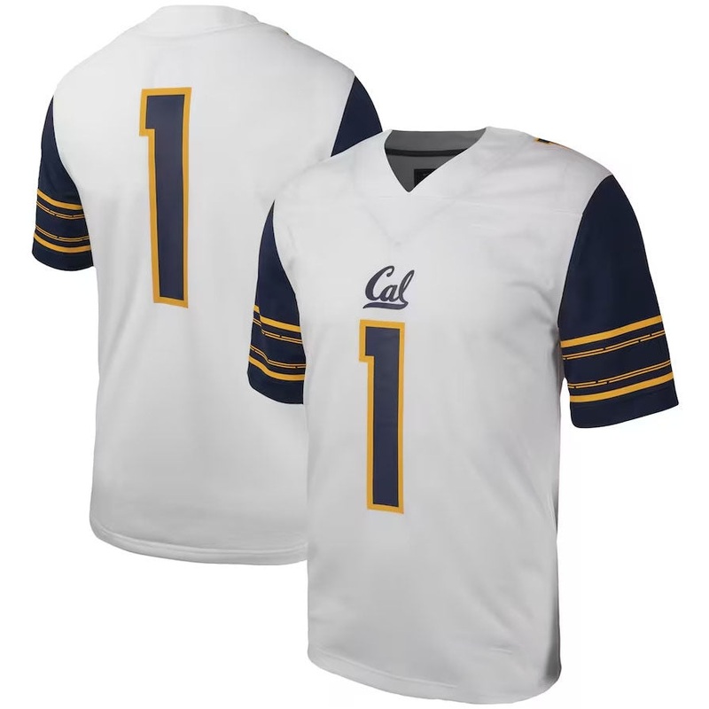 #1 C.Bears Untouchable Football Replica Jersey – White American College Jerseys