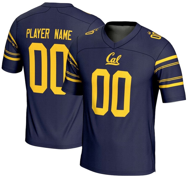 Custom C.Bears GameDay Greats NIL Pick-A-Player Football Jersey – Navy American College Jerseys