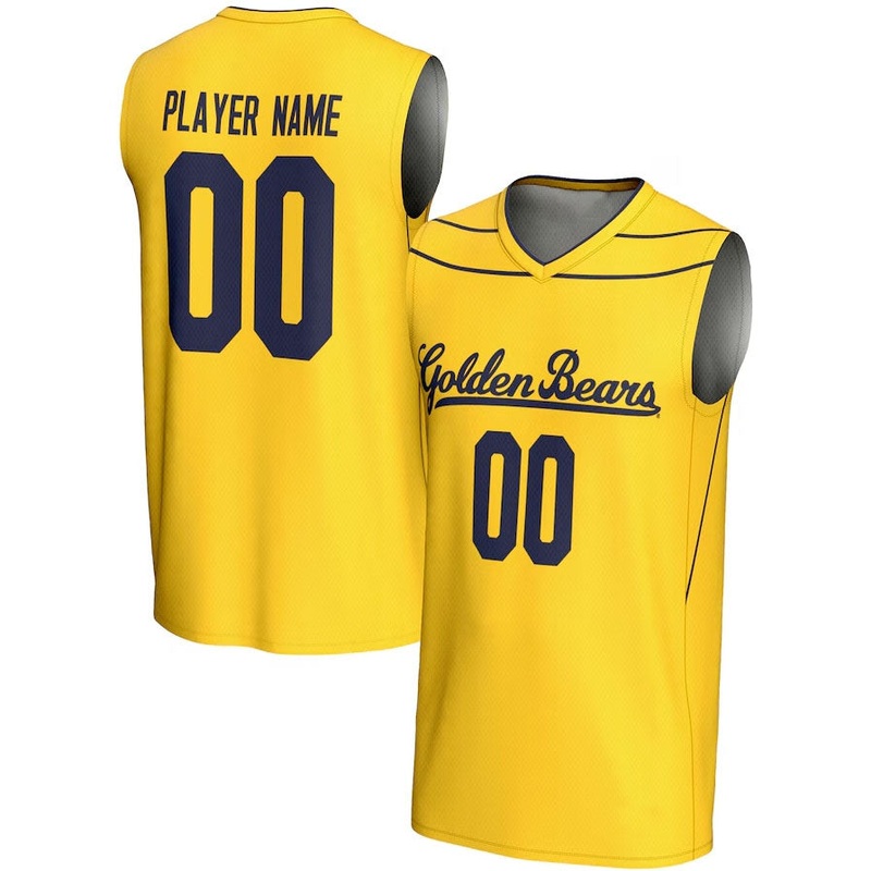 Custom C.Bears GameDay Greats Unisex NIL Pick-A-Player Lightweight Basketball Jersey – Gold American College Jerseys