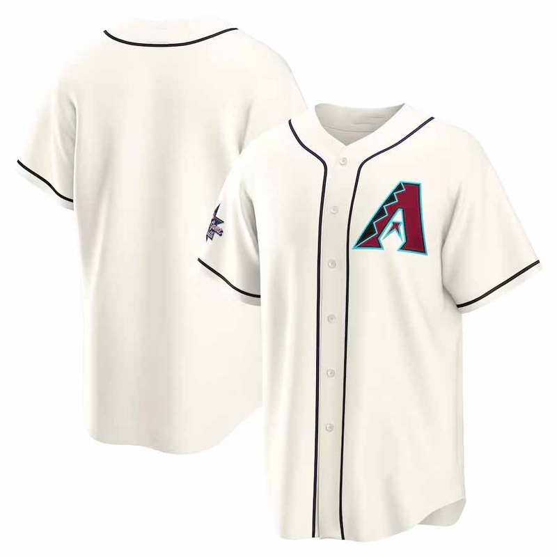 Arizona Diamondbacks 2025 All-Star Game Home Replica Jersey – Cream Baseball Jersey