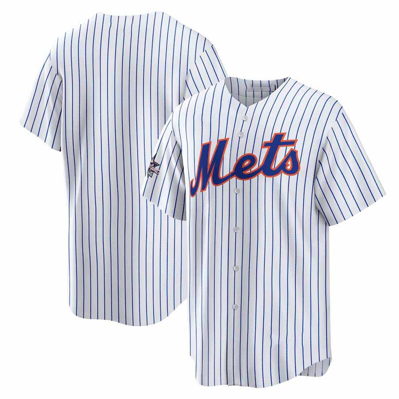 New York Mets 2025 All-Star Game Home Replica Jersey – White Stitched Baseball Jersey