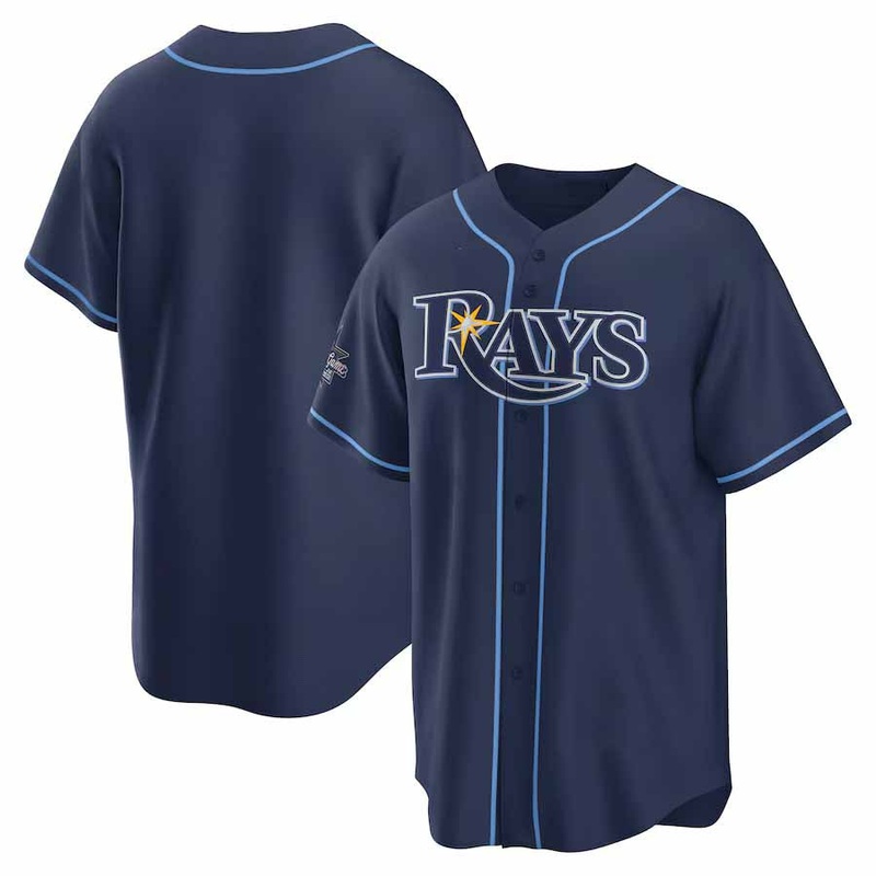Tampa Bay Rays 2025 All-Star Game Jersey Away Replica Jersey – Navy Stitched Baseball Jersey