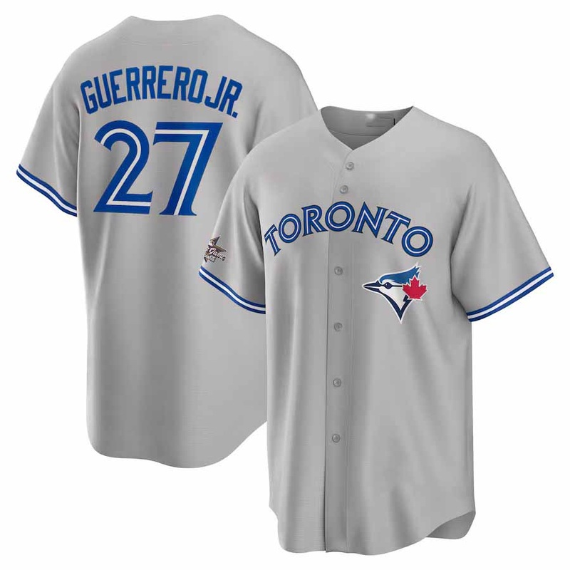 Toronto Blue Jays #27 Vladimir Guerrero Jr. 2025 All-Star Game Road Replica Player Jersey – Gray Stitched Baseball Jersey