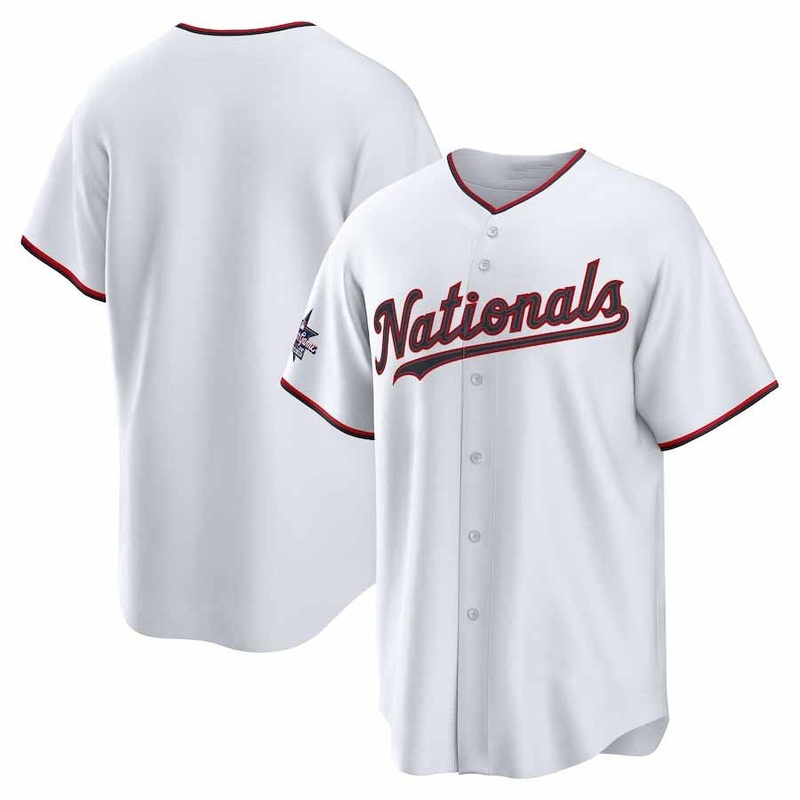 Washington Nationals 2025 All-Star Game Home Replica Jersey – White Baseball Jersey