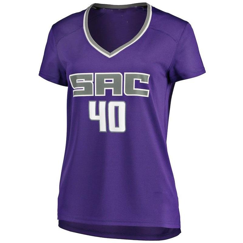 S.Kings #40 Harrison Barnes Fanatics Branded Women’s Fast Break Player Replica Jersey Purple Icon Edition Stitched American Basketball Jersey