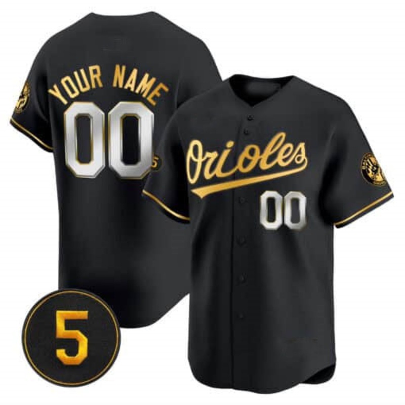 Custom Baltimore Orioles Robinson Patch Vapor Premier Limited C All Stitched Baseball Jersey