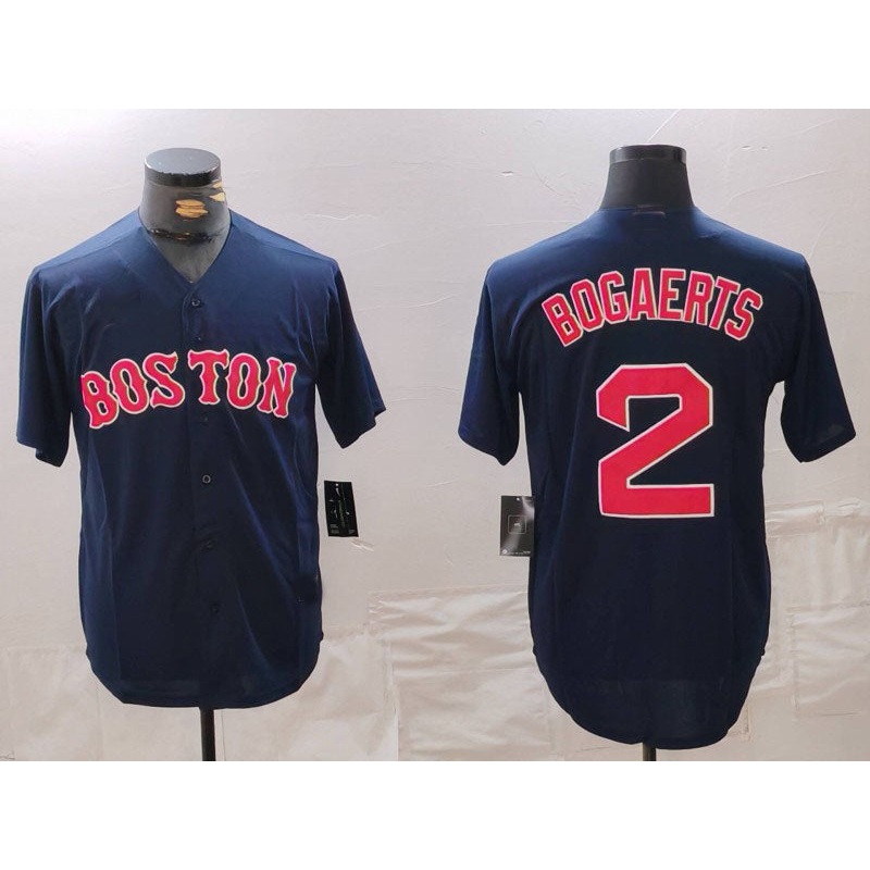 Boston Red Sox #2 Xander Bogaerts Grey Cool Base Stitched Baseball Jerseys