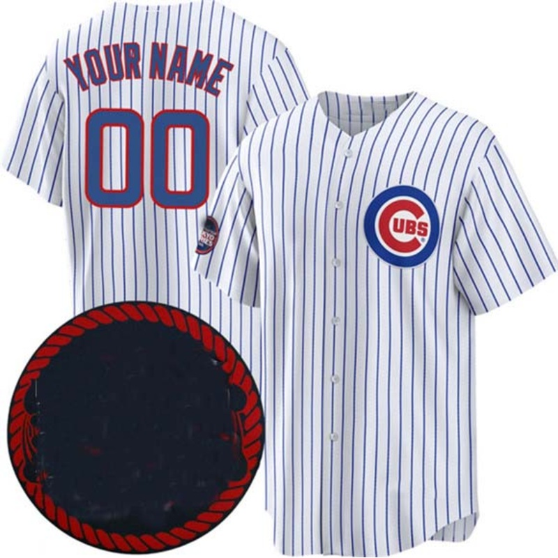 Custom Chicago Cubs Active Player White 2025 World Tour Tokyo Series Home Stitched Baseball Jerseys