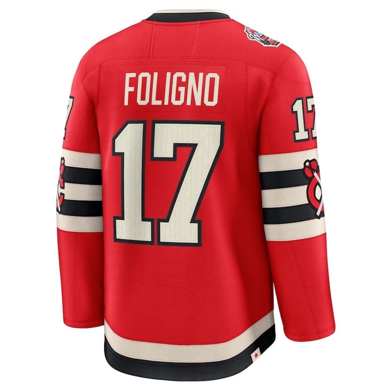 C.Blackhawks #17 Nick Foligno Fanatics 2025 Winter Classic Premium Player Jersey – Red Stitched American Hockey Jerseys