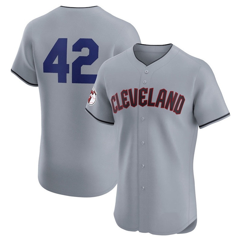Cleveland Guardians Road 2024 Jackie Robinson Day Elite Jersey – Gray American Football Jerseys