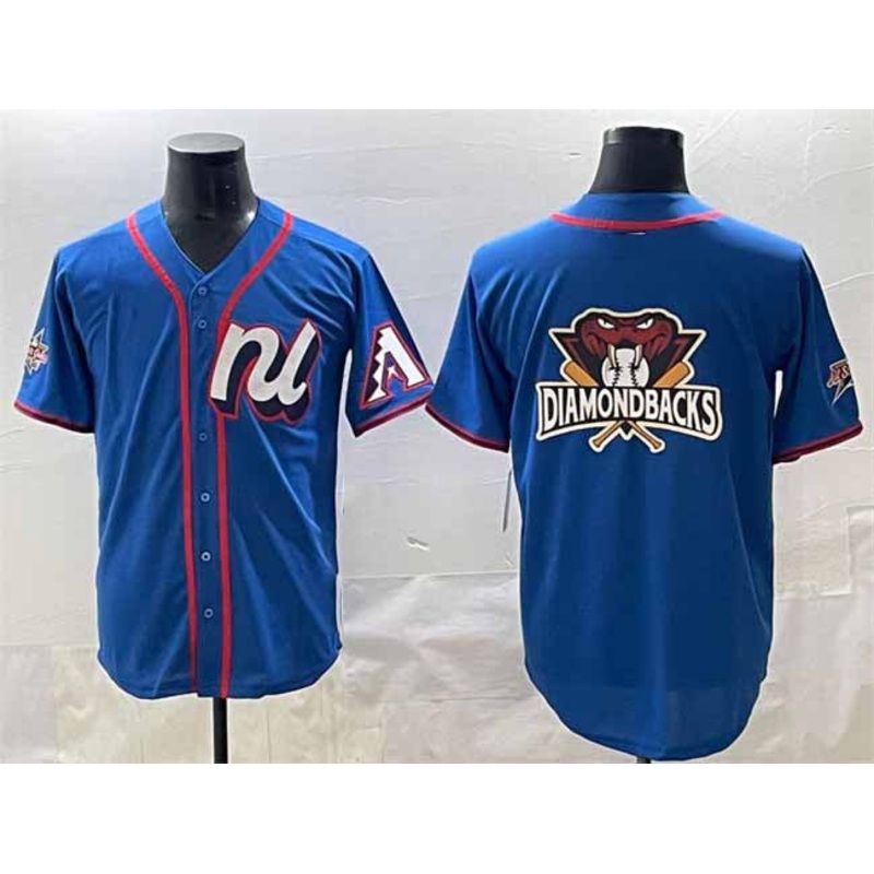 Arizona Diamondbacks National League Team Big Logo Blue 2025 All-Star Edition Limited Stitched Baseball Jersey