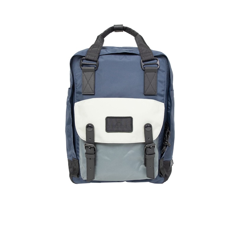 Doughnut Macaroon Go Wild Series Backpack –  Navy X Grey