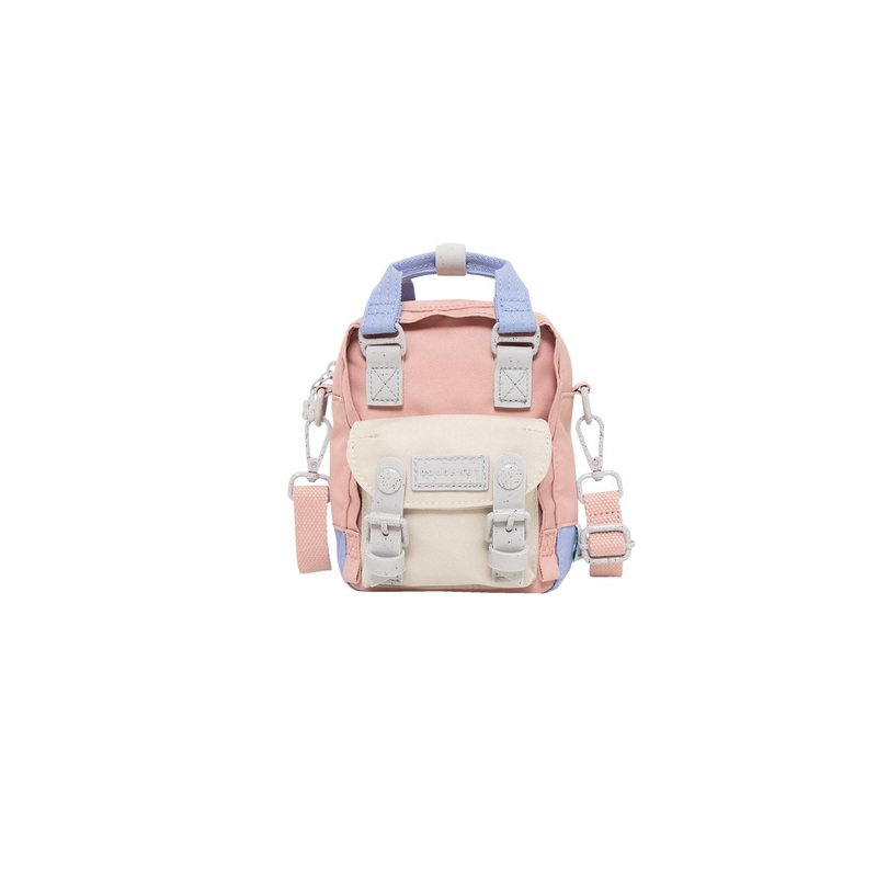 Doughnut Macaroon Tiny Monet Series Crossbody –  Pink X Stone