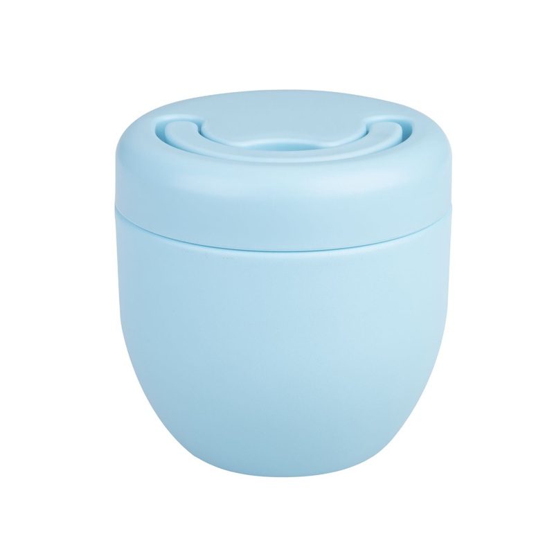 Oasis Stainless Steel Insulated Food Container with Handle 470ML – Island Blue