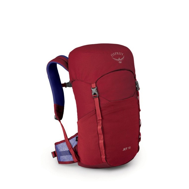 Osprey Jet 18L Backpack – Kid’s Hiking (8-14 Y/O) (Comic Red)