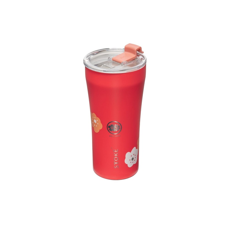 STTOKE x SOUSOU Leakproof Ceramic Insulated Cup 16oz – Plum