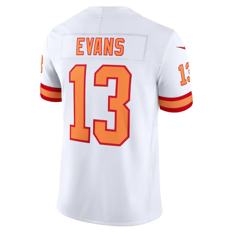 TB.Buccaneers #13 Mike Evans ’76 White Vapor F.U.S.E. Player Limited American Football Jerseys