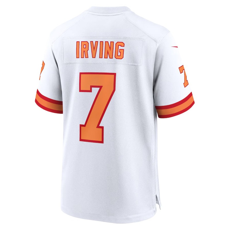 TB.Buccaneers #7 Bucky Irving ’76 White Game Stitched American Football Jerseys