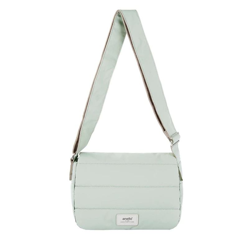 Anello Fuzzy Flappy Shoulder Bag (Ivory)