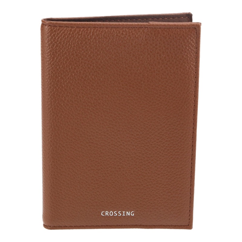 Crossing Milano Passport Holder Rfid – Barcoss Brown