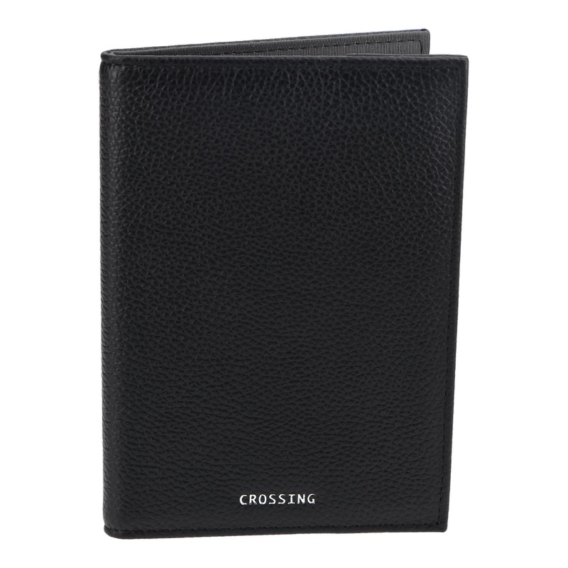 Crossing Milano Passport Holder Rfid – Black