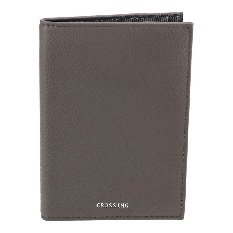 Crossing Milano Passport Holder Rfid – Grey